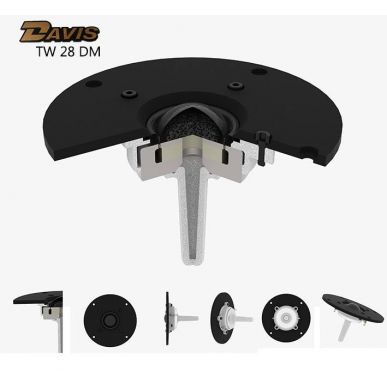 Напольная акустика Davis Acoustics Courbet 7 Black High Gloss